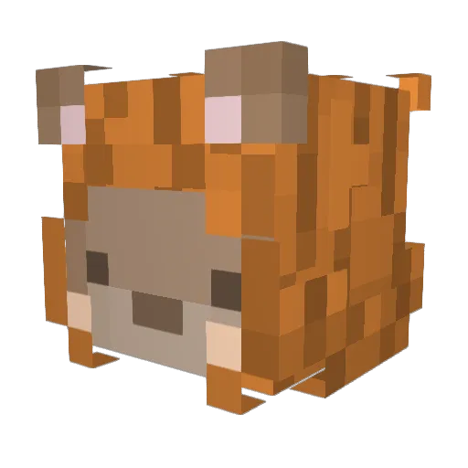 loon_x3 Minecraft avatar head, 3D render