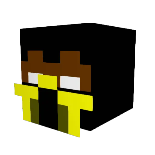 looneyyboyy Minecraft avatar head, 3D render