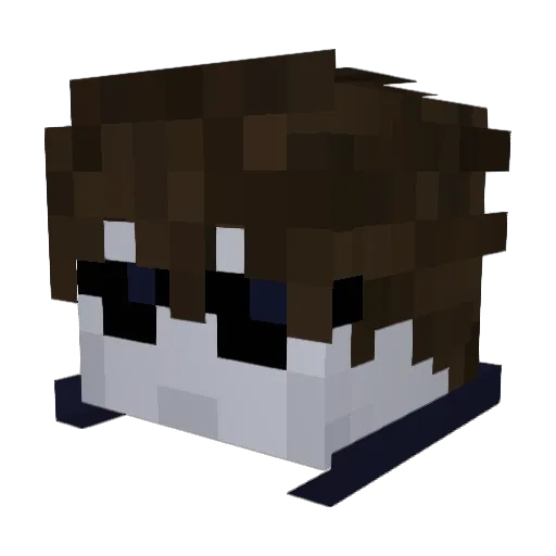 loongjohnn Minecraft avatar head, 3D render