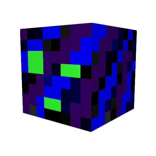 loontoon Minecraft avatar head, 3D render