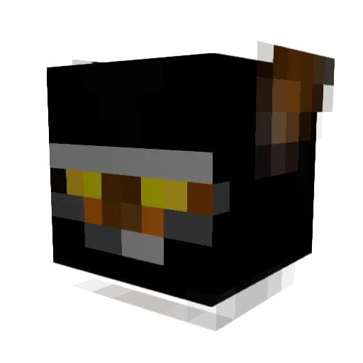 loonymiko Minecraft avatar head, 3D render