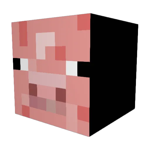 looocas_69 Minecraft avatar head, 3D render
