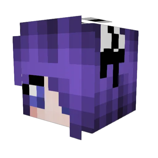 loopingmymind_1 Minecraft avatar head, 3D render