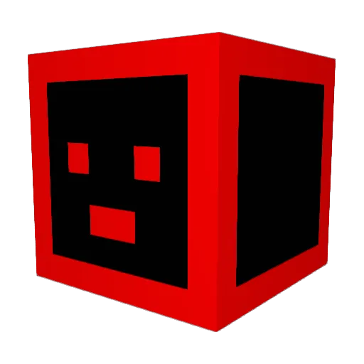 loopyspiky Minecraft avatar head, 3D render