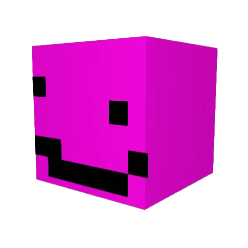 lopesss_ Minecraft avatar head, 3D render