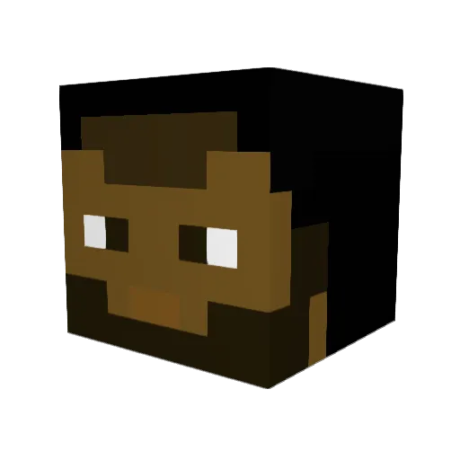 lopezpower05 Minecraft avatar head, 3D render