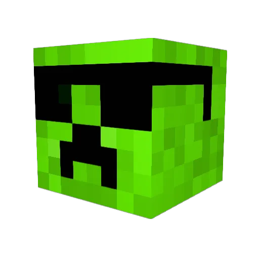 lord2x4 Minecraft avatar head, 3D render