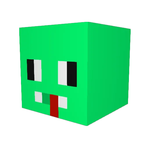 lord5429 Minecraft avatar head, 3D render