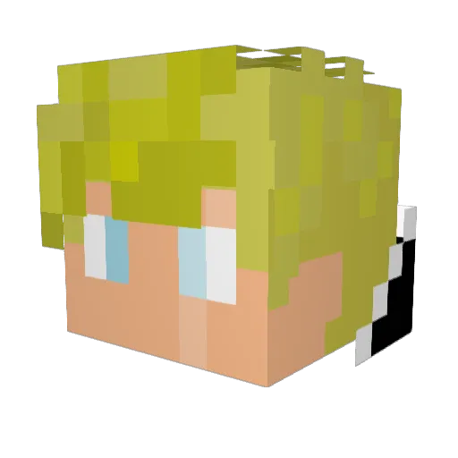 lord_C0rvus Minecraft avatar head, 3D render