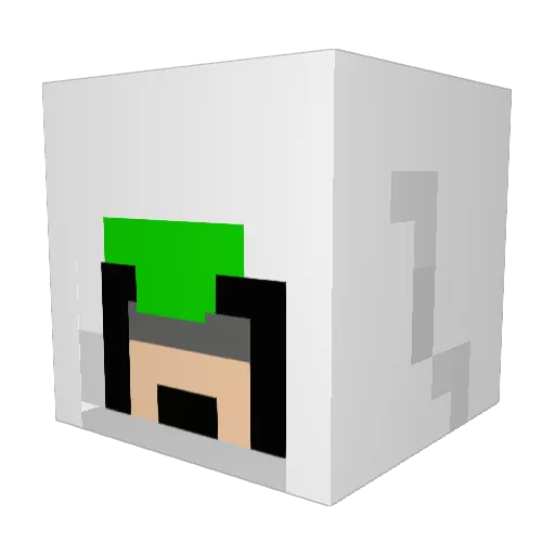 lord_benjy Minecraft avatar head, 3D render
