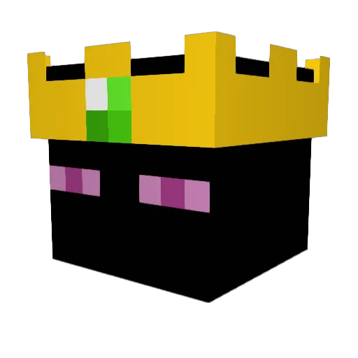 lord_enderman109 Minecraft avatar head, 3D render