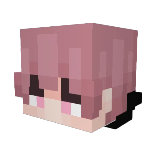 lord_gohst Minecraft avatar head, 3D render
