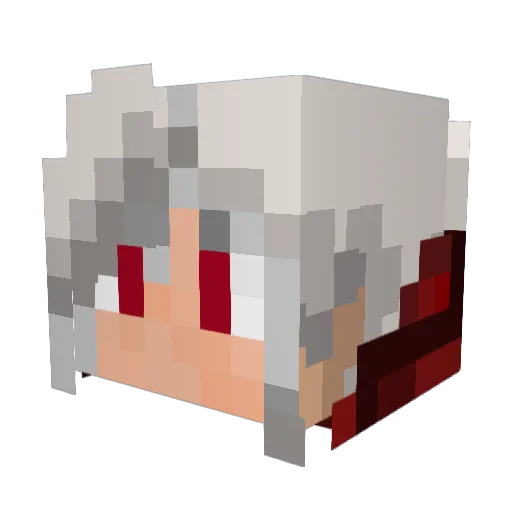 lord_jonis235537 Minecraft avatar head, 3D render