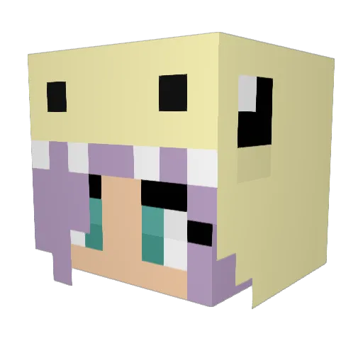 lord_of_blocks87 Minecraft avatar head, 3D render