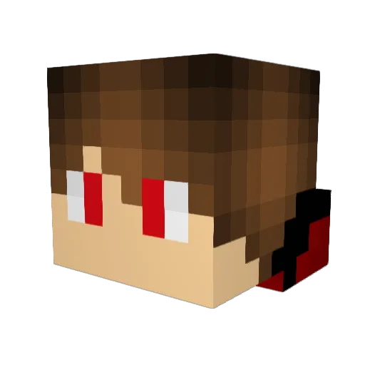 lord_parzival2 Minecraft avatar head, 3D render