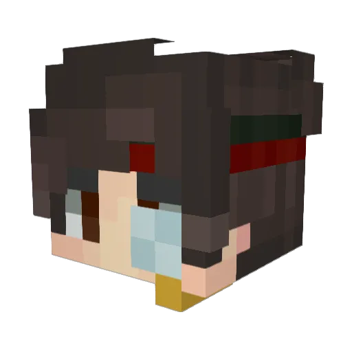 lord_potatohead Minecraft avatar head, 3D render