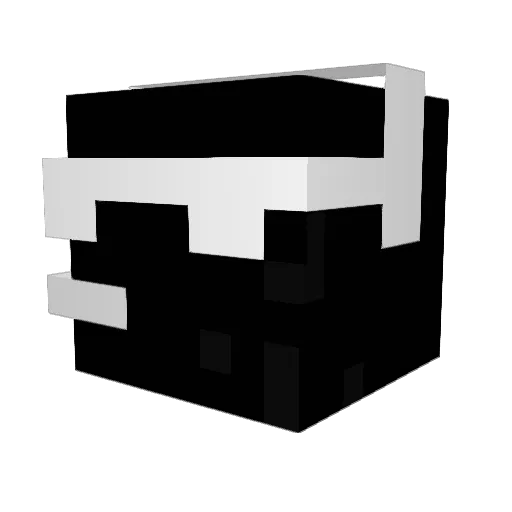 lordcorpse Minecraft avatar head, 3D render