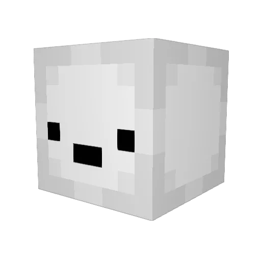 lorddippy12 Minecraft avatar head, 3D render