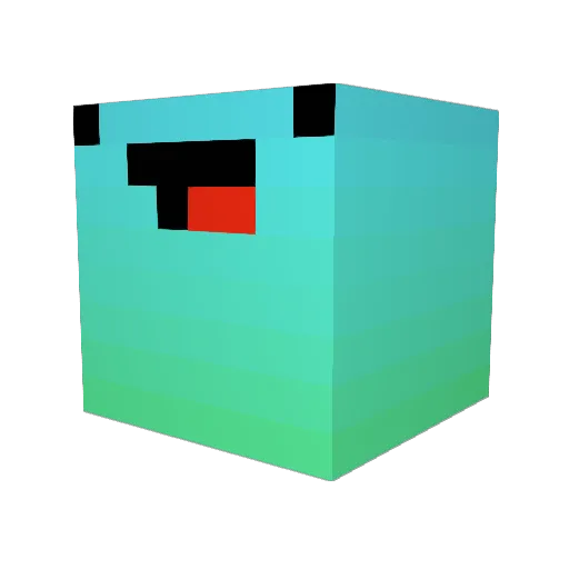 lorddurpster Minecraft avatar head, 3D render