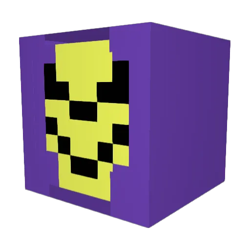 lordebil Minecraft avatar head, 3D render