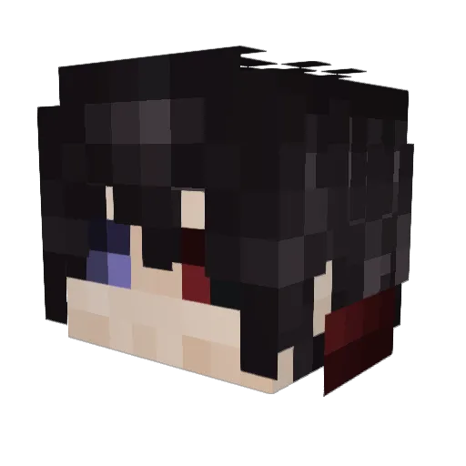 lordfabian666 Minecraft avatar head, 3D render