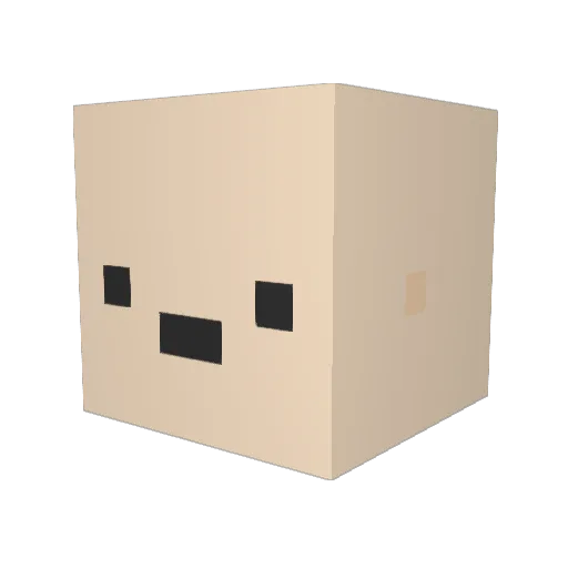 lordfarquad69 Minecraft avatar head, 3D render