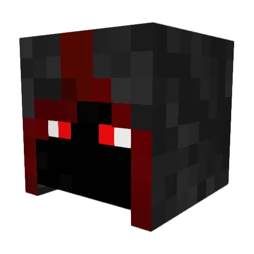 lordgard Minecraft avatar head, 3D render