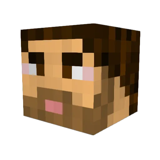lordjack321 Minecraft avatar head, 3D render
