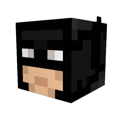 lordkratos5 Minecraft avatar head, 3D render