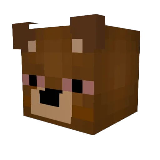 lordmoritz97 Minecraft avatar head, 3D render