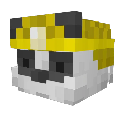 lordned120 Minecraft avatar head, 3D render