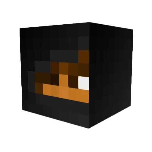 lordofallpotato Minecraft avatar head, 3D render