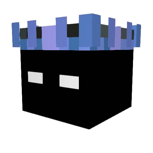 lordofdarkness0 Minecraft avatar head, 3D render