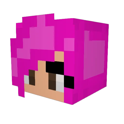 lordoftime123 Minecraft avatar head, 3D render