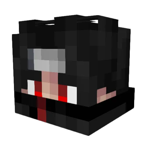 lordoogabooga Minecraft avatar head, 3D render