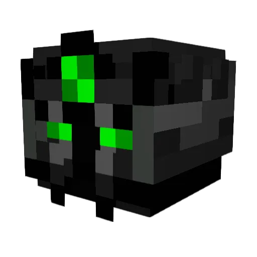 lordripper Minecraft avatar head, 3D render