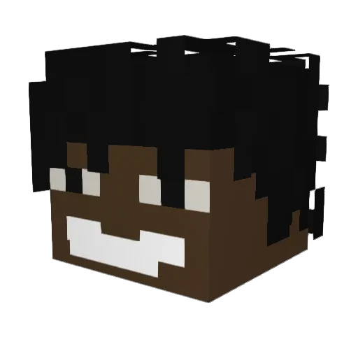 lordss011 Minecraft avatar head, 3D render
