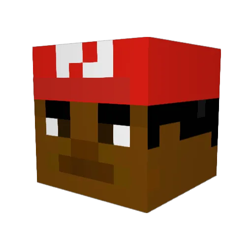 lordswood15 Minecraft avatar head, 3D render
