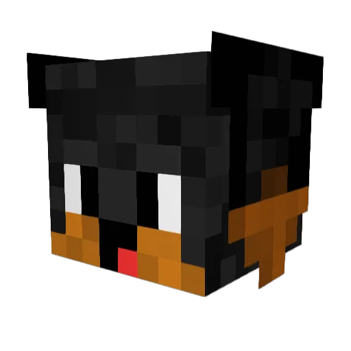 lordvloth66 Minecraft avatar head, 3D render