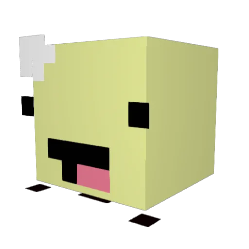 lordvoldemort47 Minecraft avatar head, 3D render