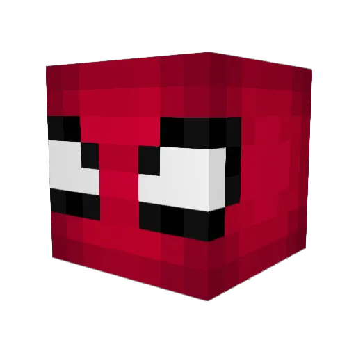loree24 Minecraft avatar head, 3D render