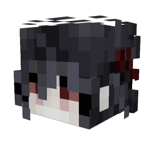 lorelei_1960 Minecraft avatar head, 3D render