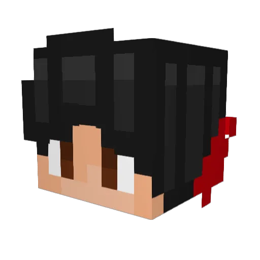 lorence21 Minecraft avatar head, 3D render