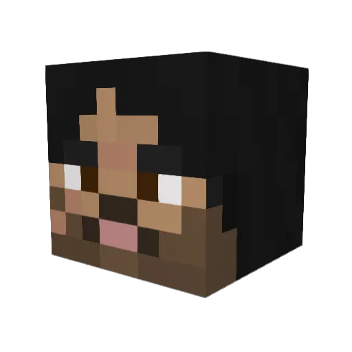 lorensas11 Minecraft avatar head, 3D render