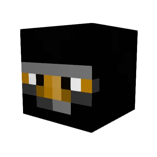 lorenz156 Minecraft avatar head, 3D render