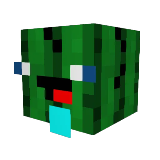 lorenzo511 Minecraft avatar head, 3D render