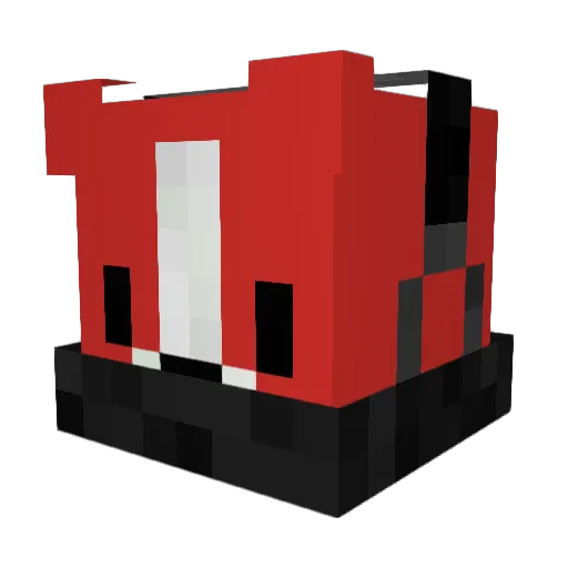 lorenzoB03 Minecraft avatar head, 3D render