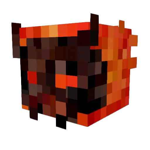 loretodsrlori Minecraft avatar head, 3D render