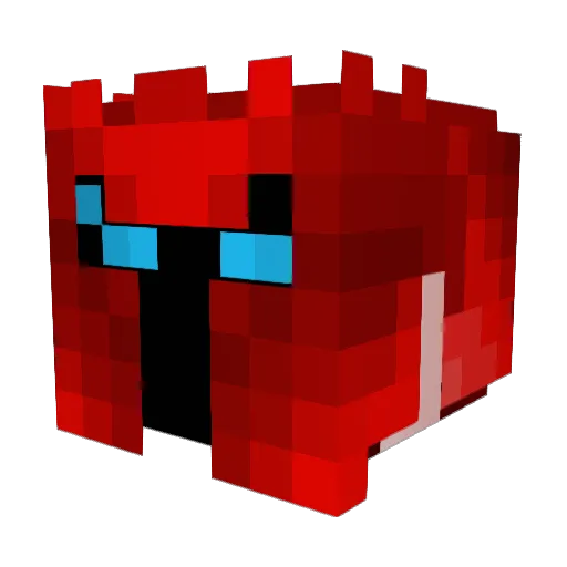 lorfeld Minecraft avatar head, 3D render