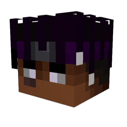 lorget271 Minecraft avatar head, 3D render
